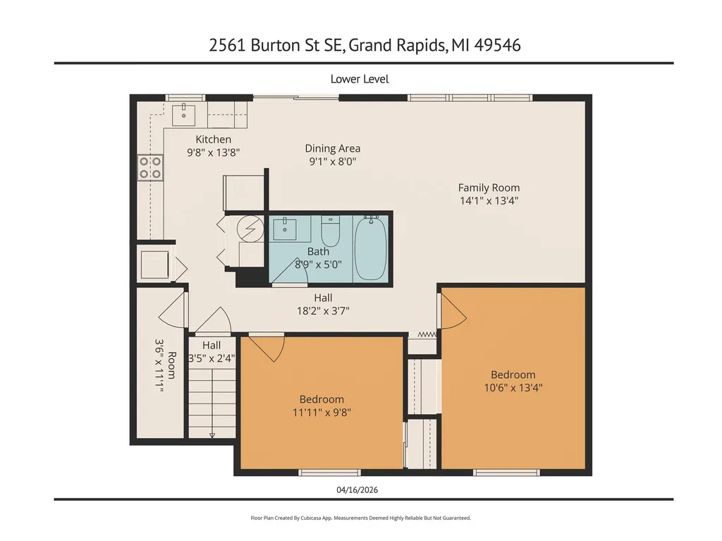 2561-2563 Burton Street SE Grand Rapids City MI 49546