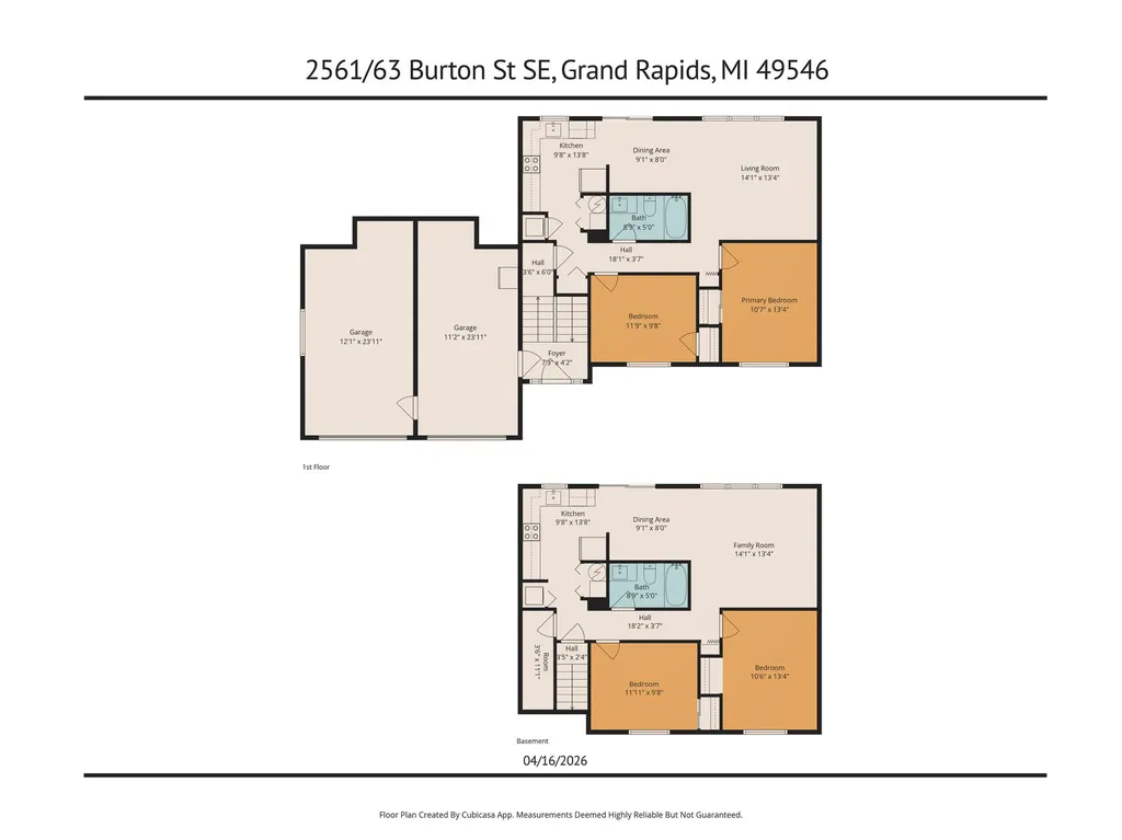 2561-2563 Burton Street SE Grand Rapids City MI 49546