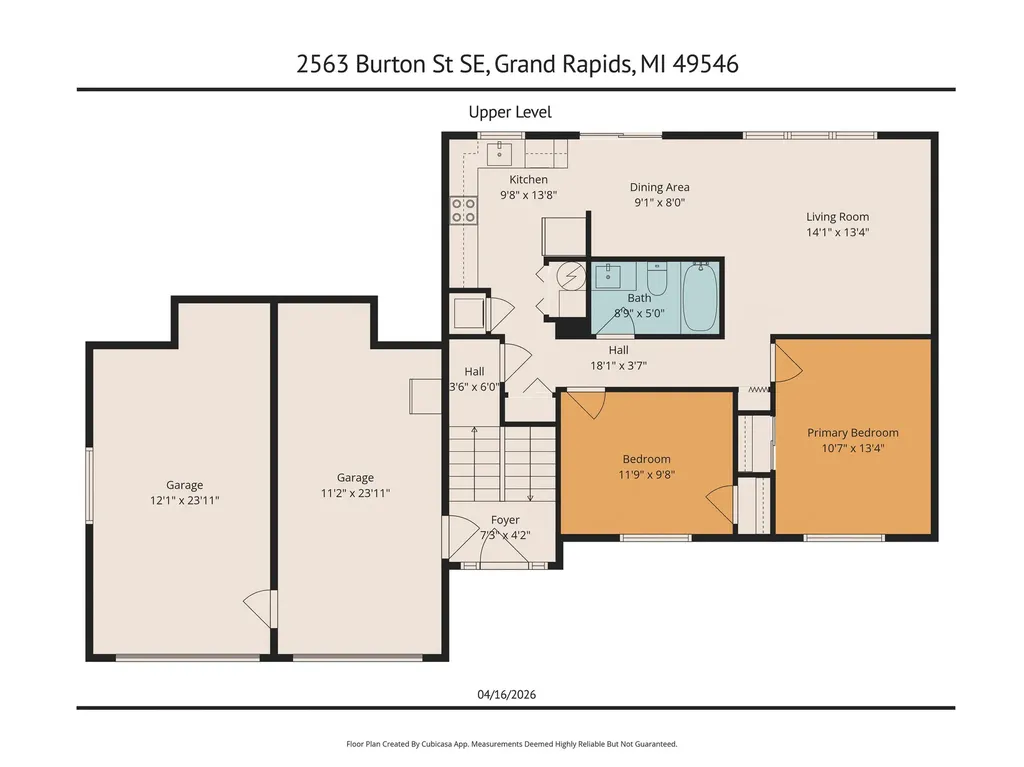 2561-2563 Burton Street SE Grand Rapids City MI 49546