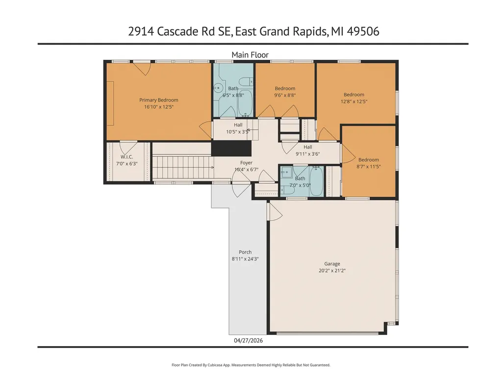 2914 Cascade Road SE East Grand Rapids City MI 49506