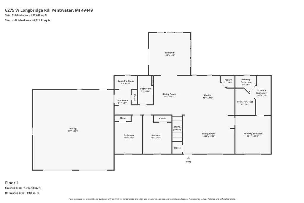 6275 Longbridge Road Pentwater Township MI 49449