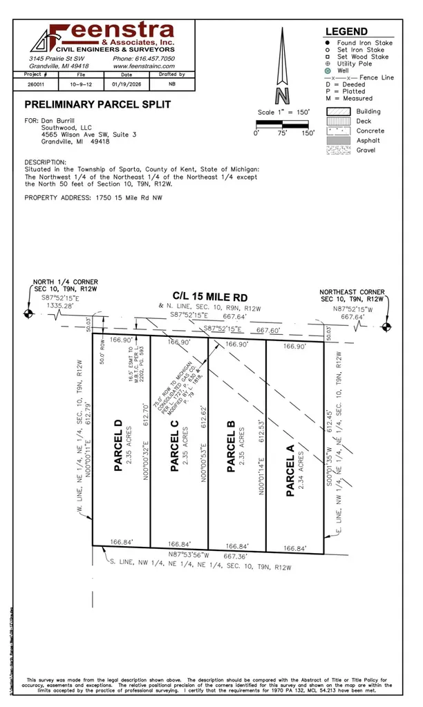 Parcel A 15 Mile Road NW Sparta Township MI 49345