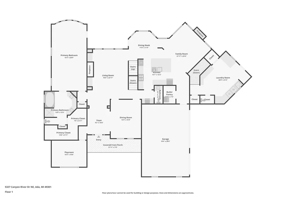 5327 Canyon River Drive NE Cannon Township MI 49301