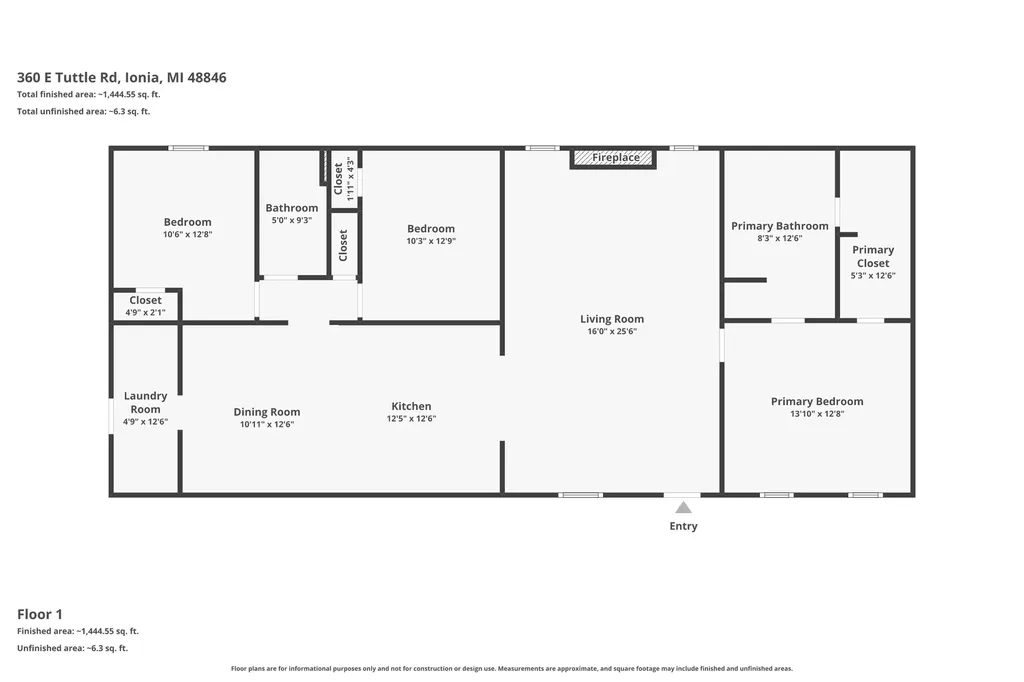 360 E Tuttle Road Ionia Township MI 48846