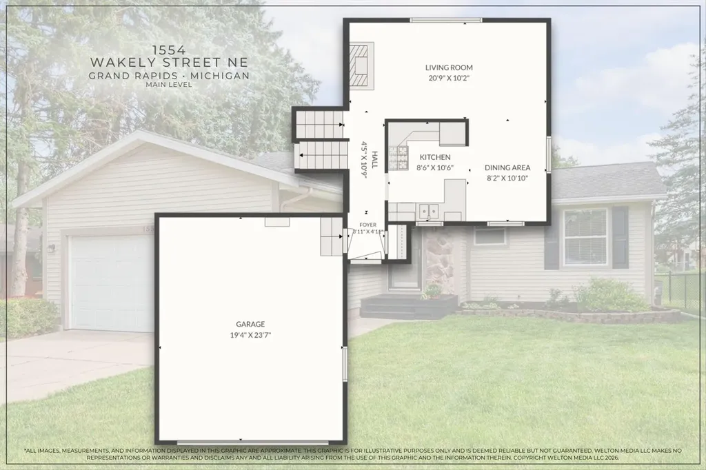 1554 Wakely Street NE Grand Rapids City MI 49505