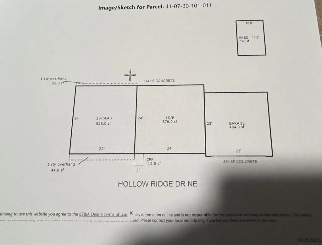 1421 Hollow Ridge Drive NE Rockford City MI 49341