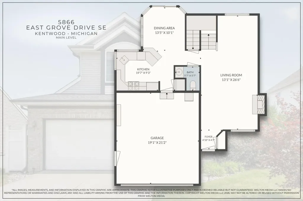 5866 E Grove Drive SE Kentwood City MI 49512