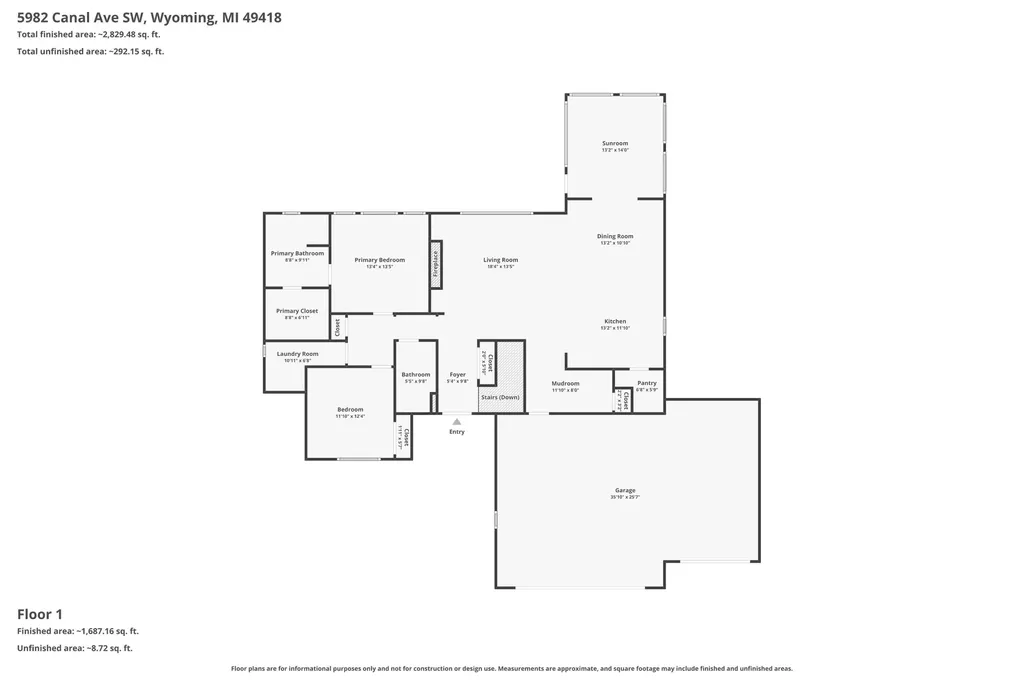 5982 Canal Avenue SW Wyoming City MI 49418