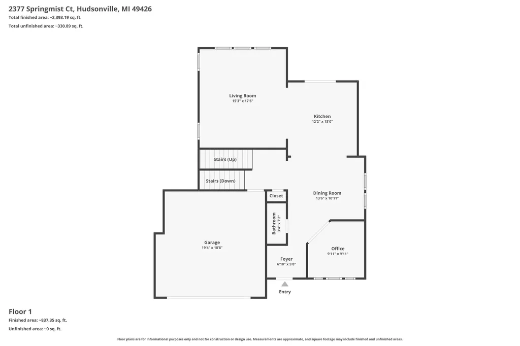 2377 Springmist Court Jamestown Charter Township MI 49426