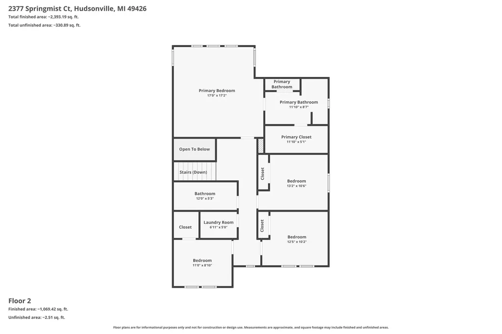 2377 Springmist Court Jamestown Charter Township MI 49426