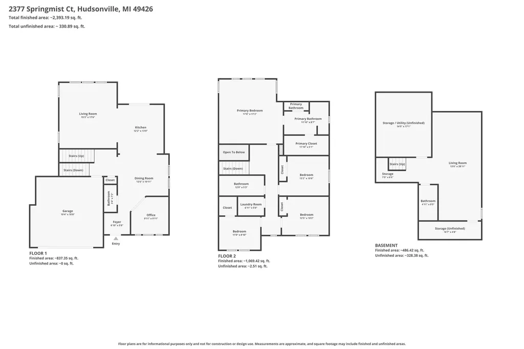 2377 Springmist Court Jamestown Charter Township MI 49426