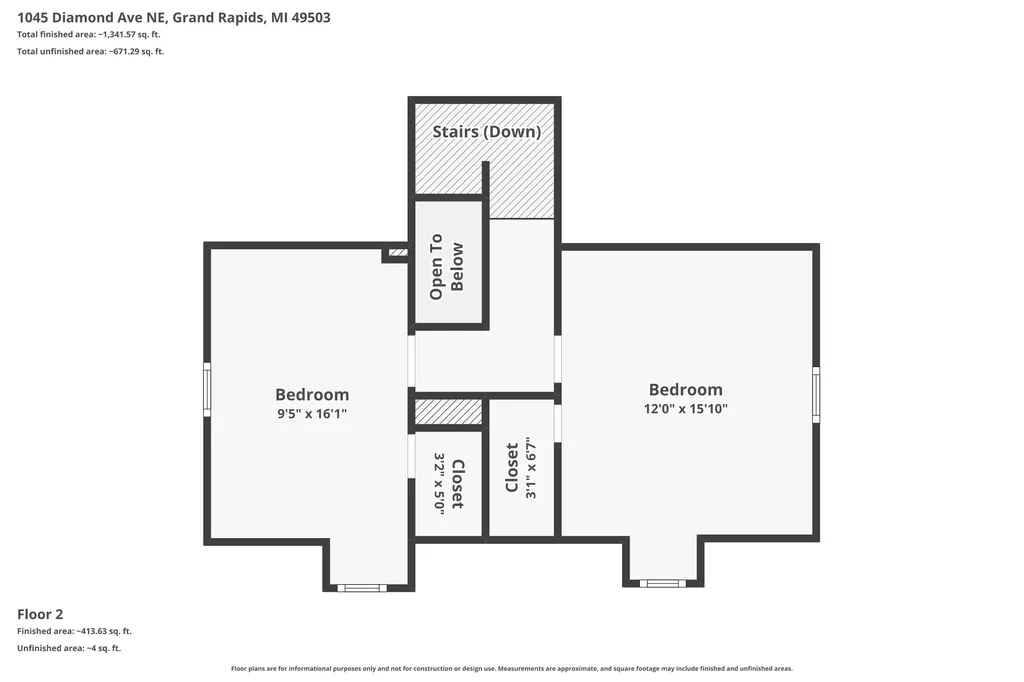 1045 Diamond Avenue NE Grand Rapids City MI 49503