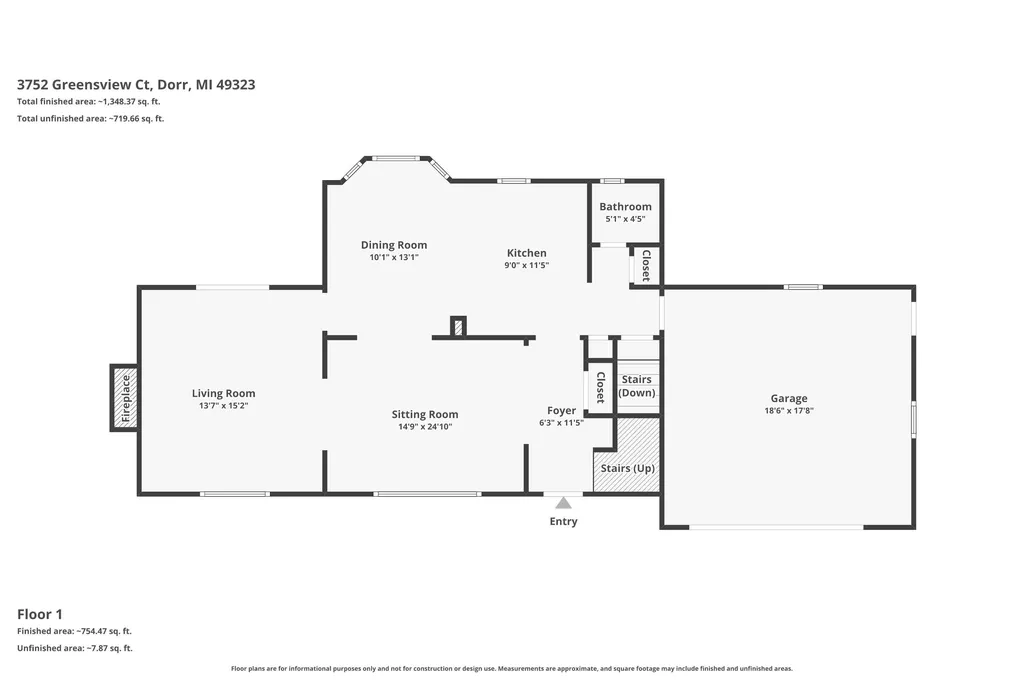 3752 Greensview Court Salem Township MI 49323