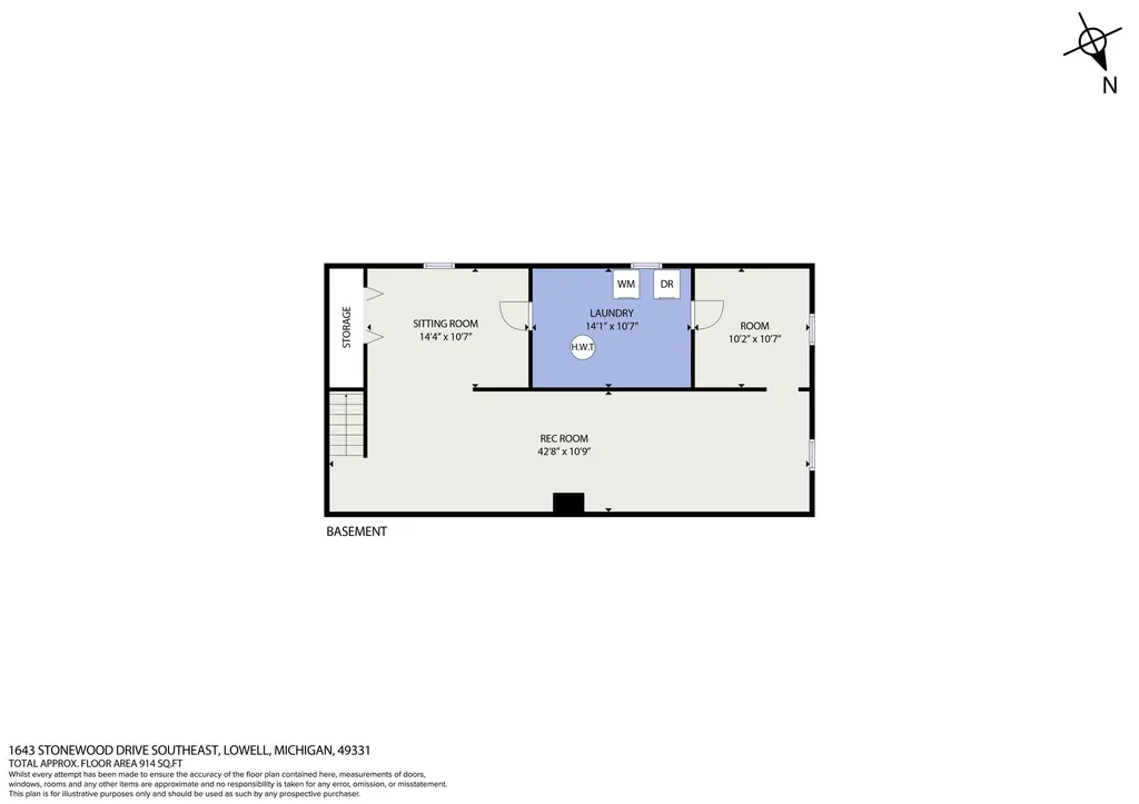 1643 Stonewood Drive SE Lowell Charter Township MI 49331