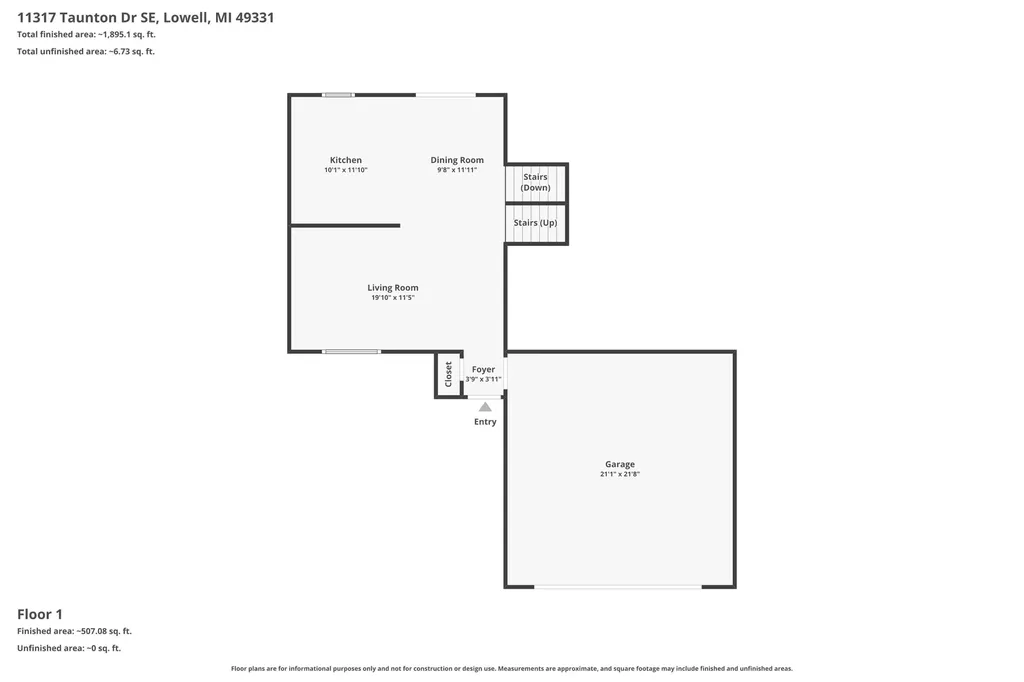11317 Taunton Drive SE Lowell Charter Township MI 49331