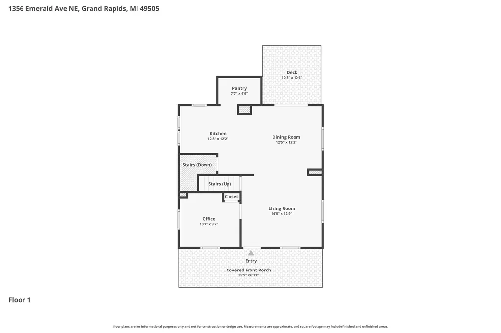 1356 Emerald Avenue NE Grand Rapids City MI 49505