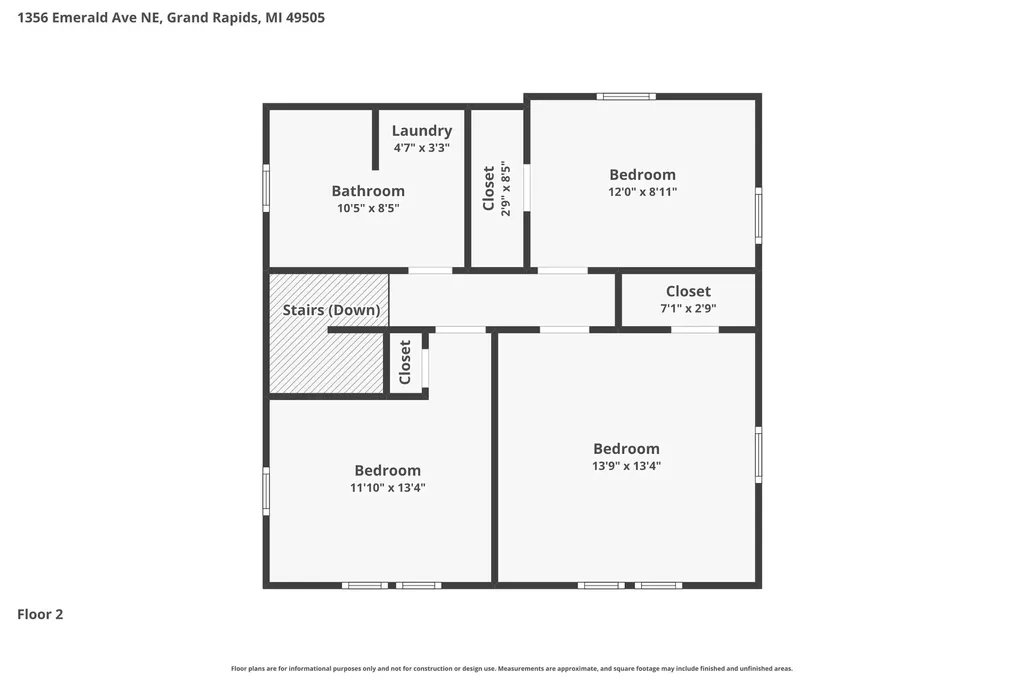 1356 Emerald Avenue NE Grand Rapids City MI 49505