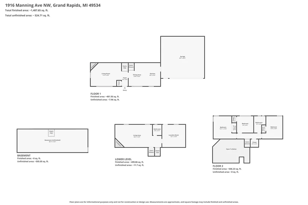 1916 Manning Avenue NW Walker City MI 49534