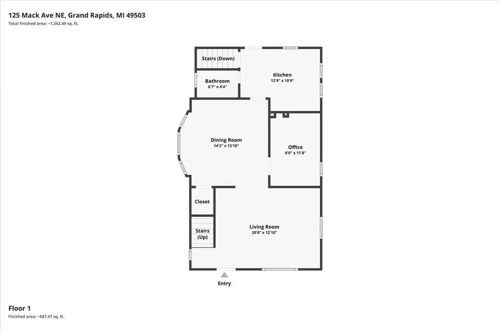 125 Mack Avenue NE Grand Rapids City MI 49503