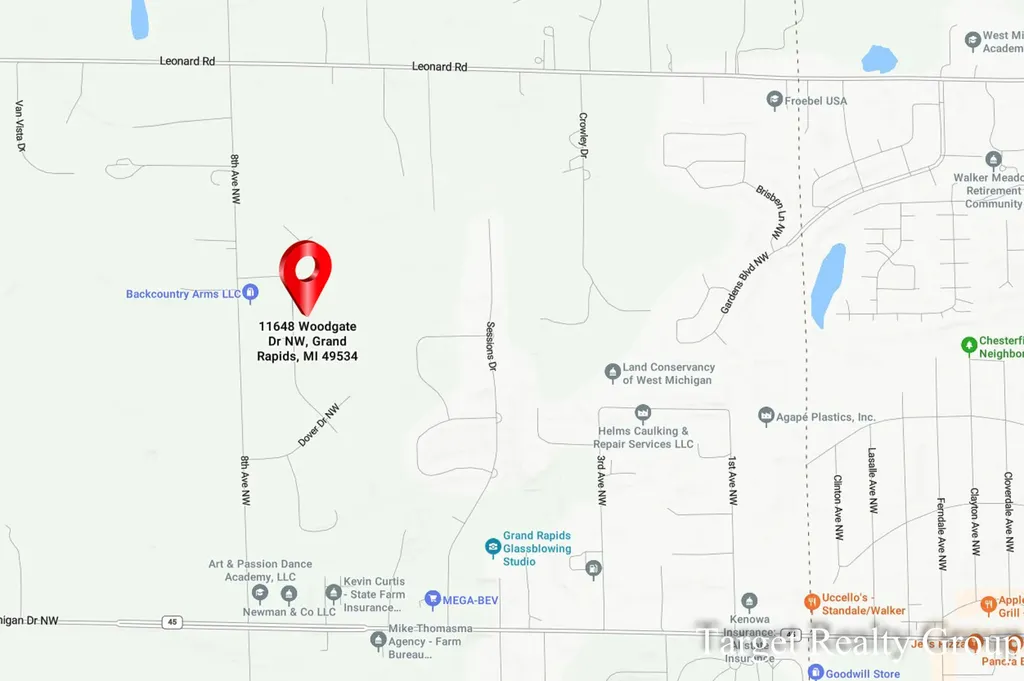 11648 Woodgate Drive NW Tallmadge Charter Township MI 49534