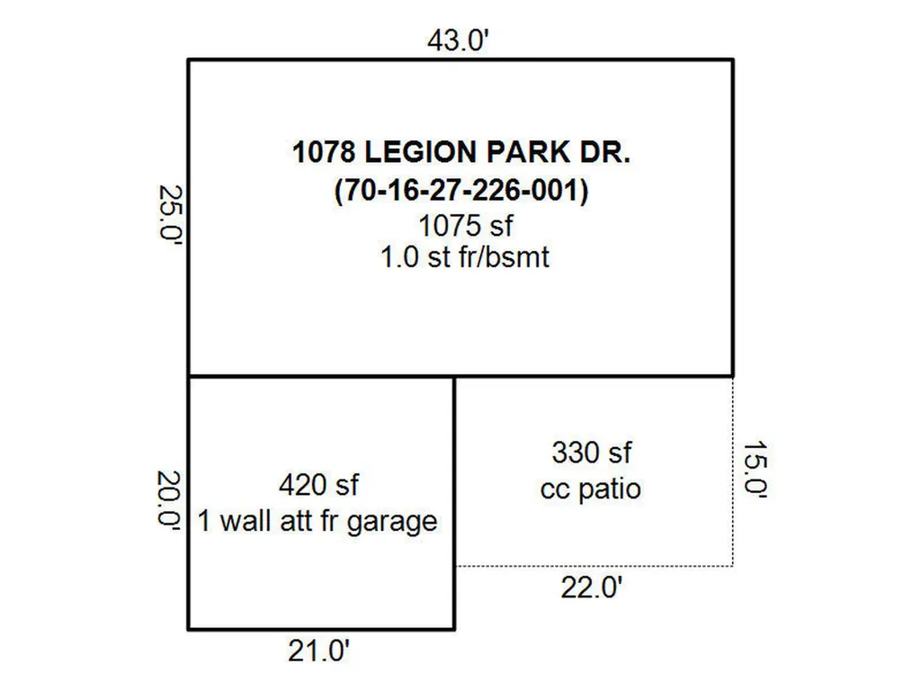 1078 Legion Park Drive Holland City MI 49423