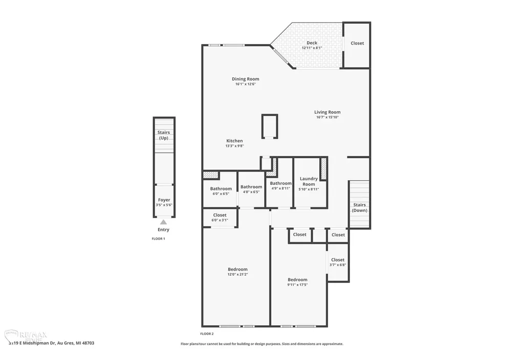 3119 E Midshipman Drive Au Gres Township MI 48703