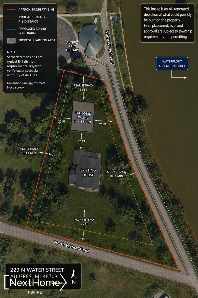 229 N Water Street Au Gres City MI 48703