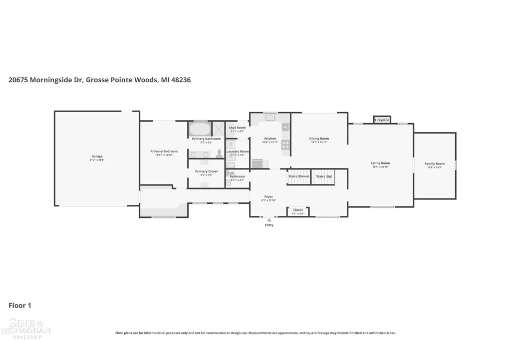 20675 Morningside Drive Grosse Pointe Woods City MI 48236