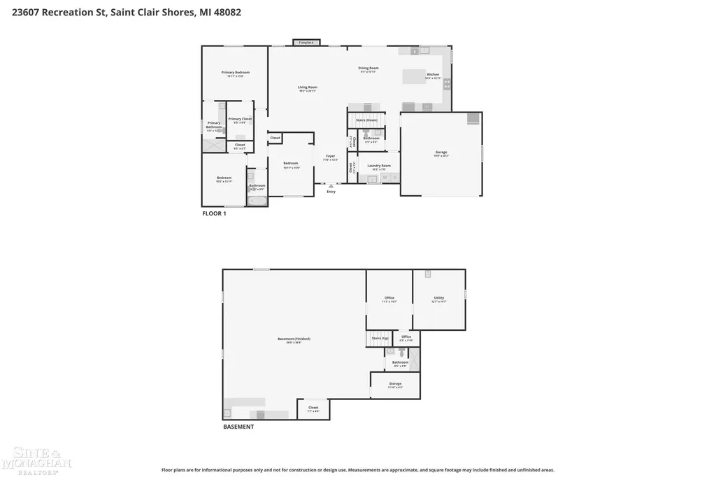 23607 Recreation Street St. Clair Shores City MI 48082