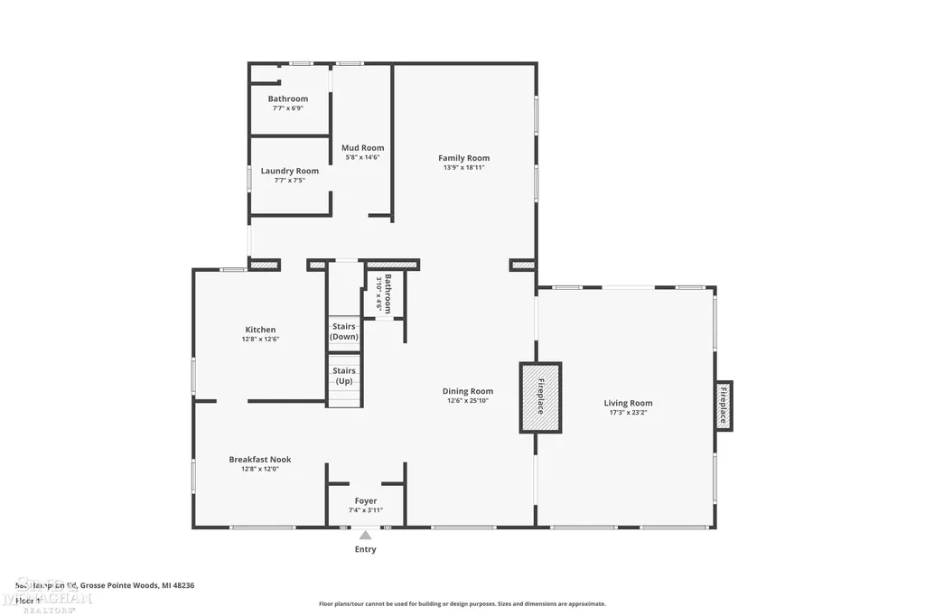 580 Hampton Road Grosse Pointe Woods City MI 48236