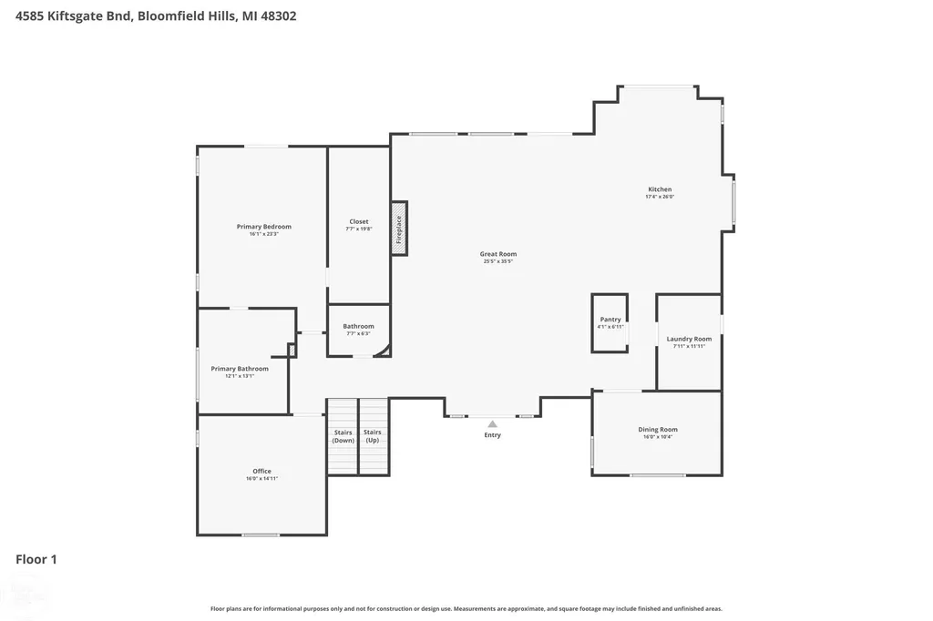 4585 Kiftsgate Bend Bloomfield Charter Township MI 48302