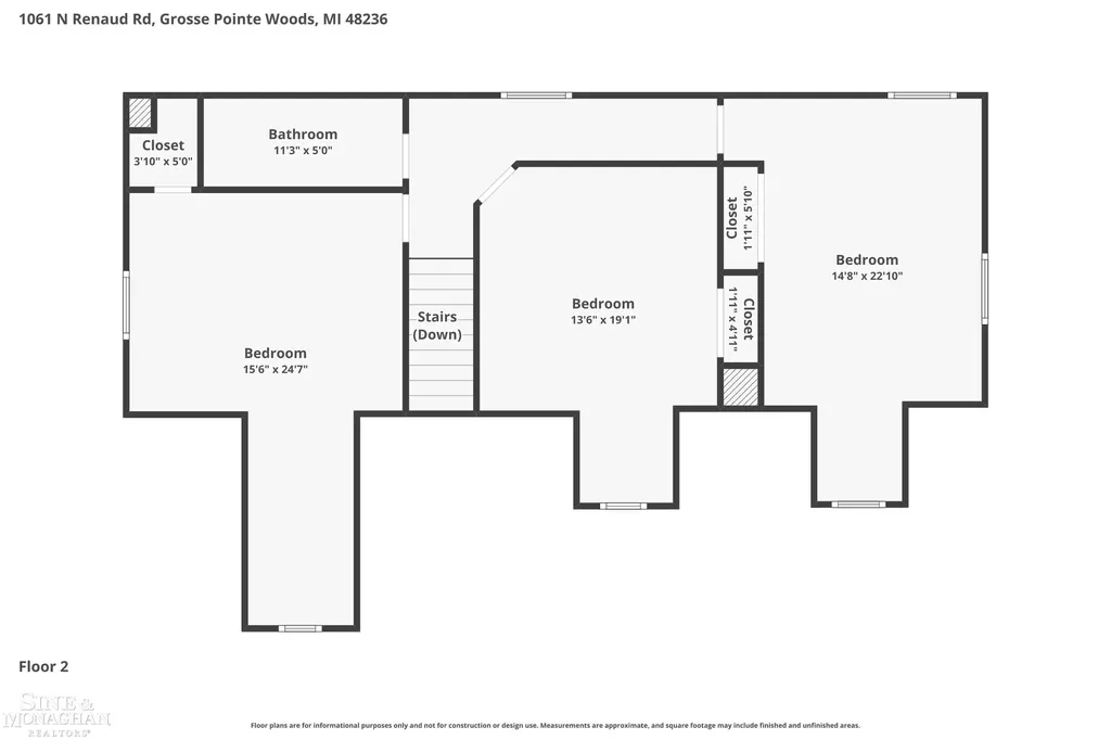 1061 N Renaud Road Grosse Pointe Woods City MI 48236