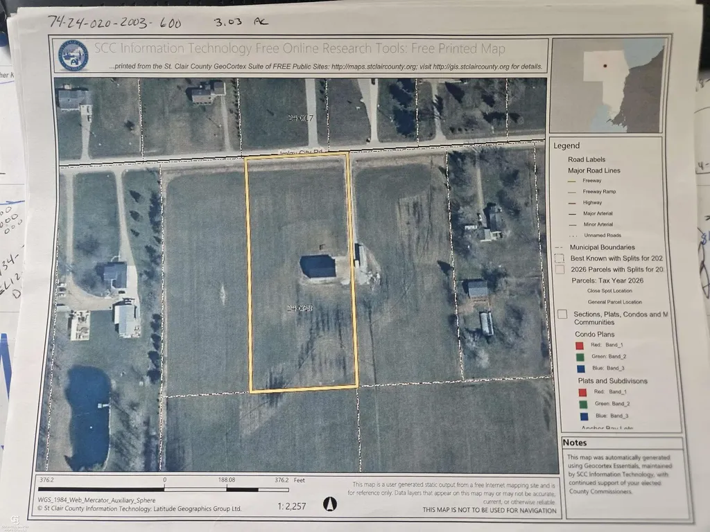 0 Imlay City Vl Road Kenockee Township MI 48006