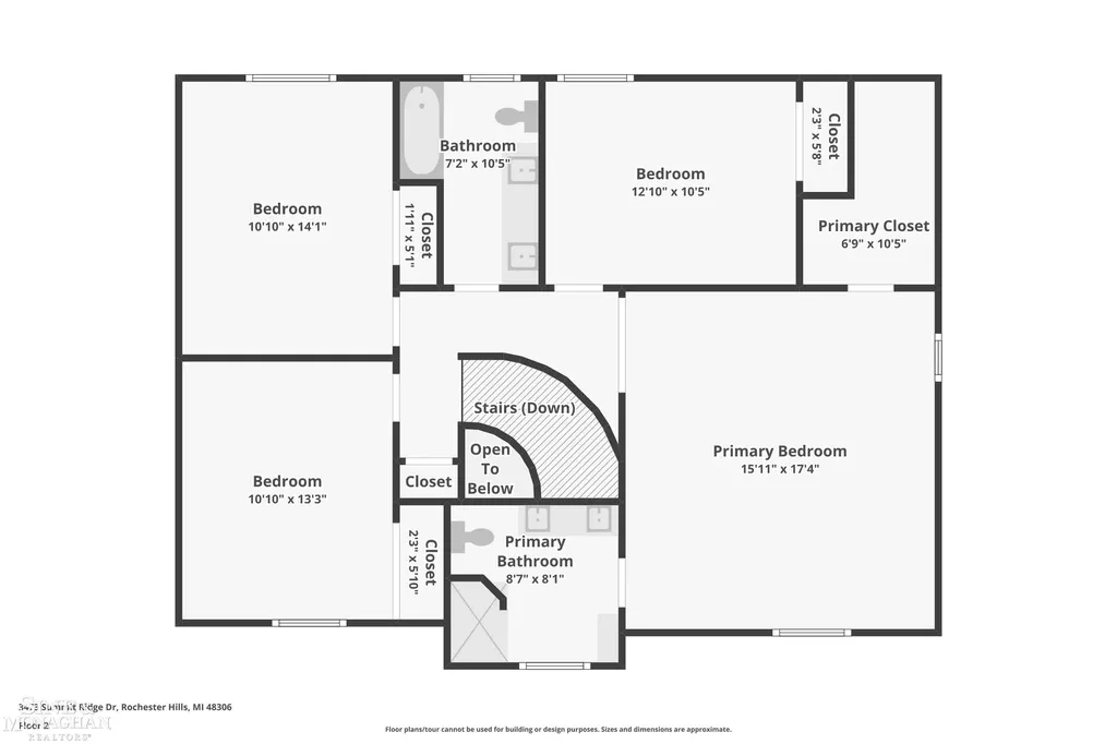 3473 Summit Ridge Drive Rochester Hills City MI 48306