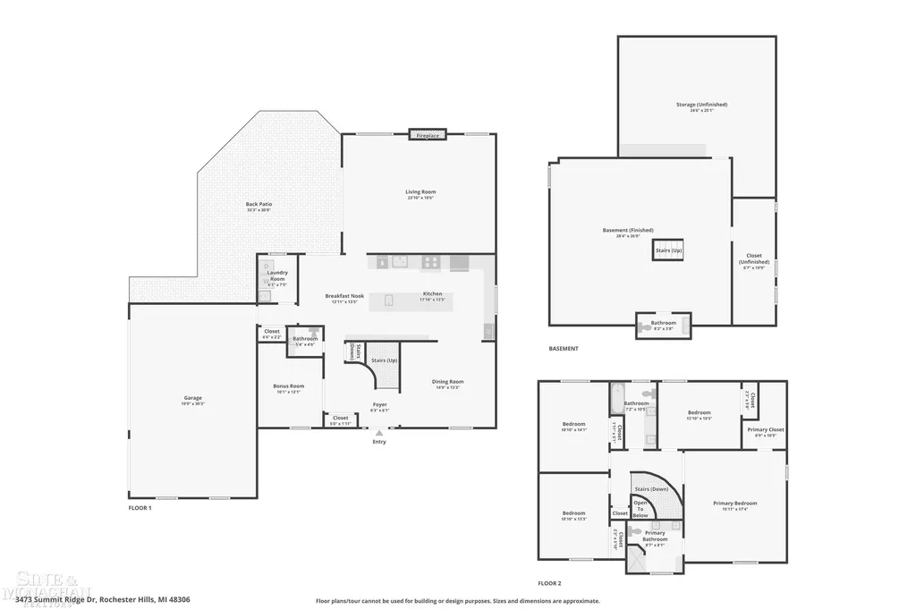 3473 Summit Ridge Drive Rochester Hills City MI 48306