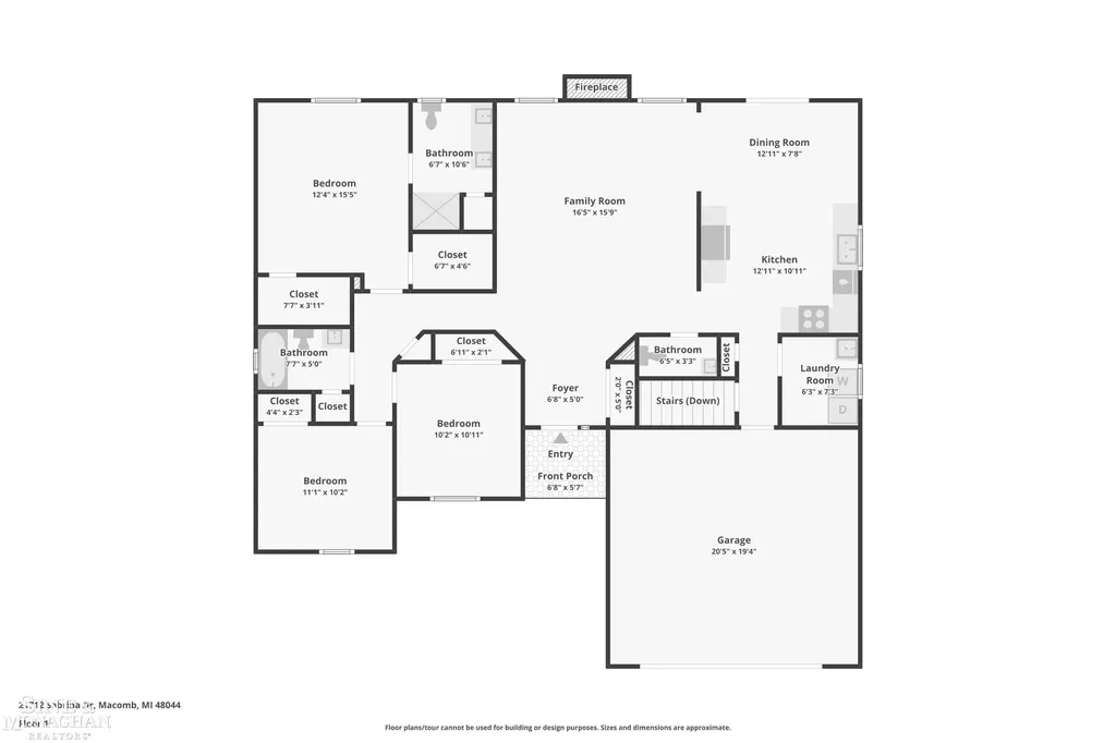 21712 Sabrina Drive Macomb Township MI 48044