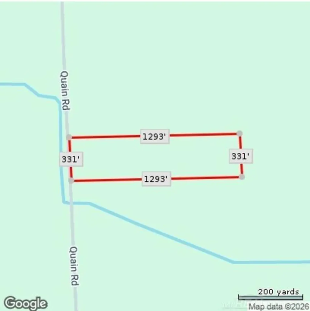 Quain Road Emmett Village MI 48022