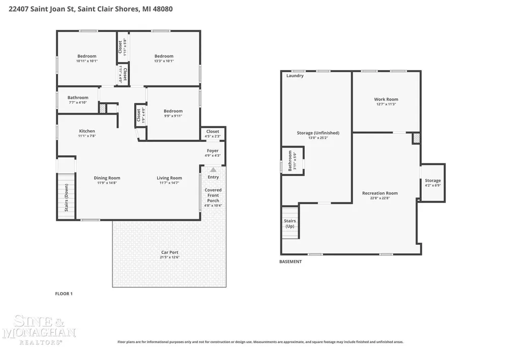 22407 Saint Joan Street St. Clair Shores City MI 48080