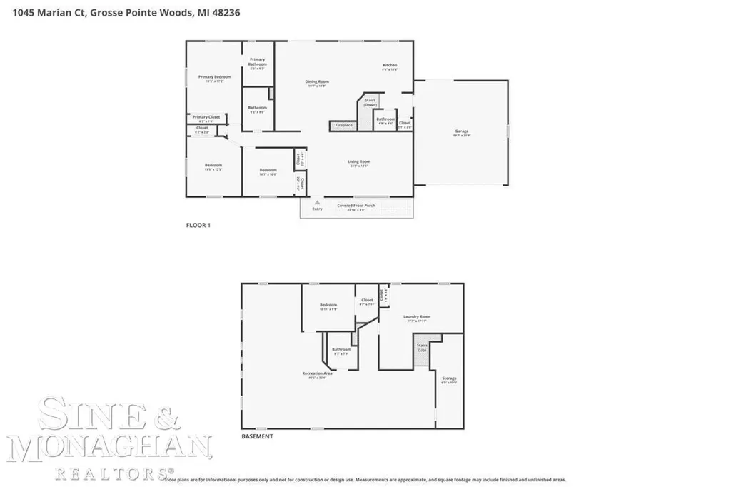 1045 Marian Court Grosse Pointe Woods City MI 48236