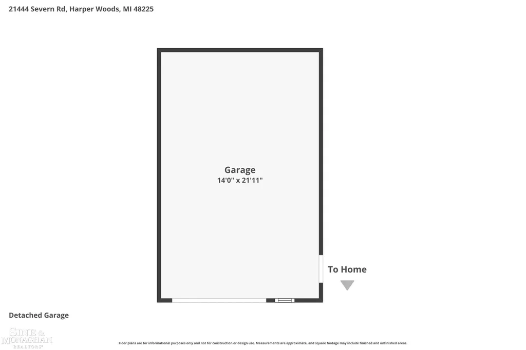 21444 Severn Road Harper Woods City MI 48225