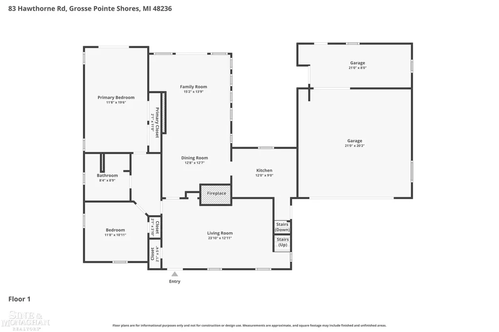 83 Hawthorne Road Village Of Grosse Pointe Shores City MI 48236