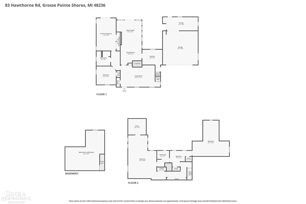 83 Hawthorne Road Village Of Grosse Pointe Shores City MI 48236