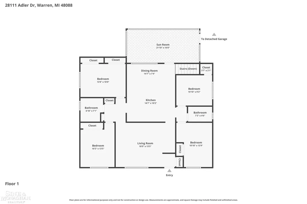 28111 Adler Drive Warren City MI 48088