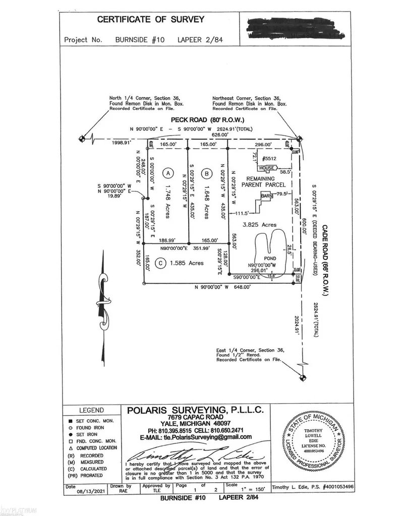 0 Cade Road Burnside Township MI 48416