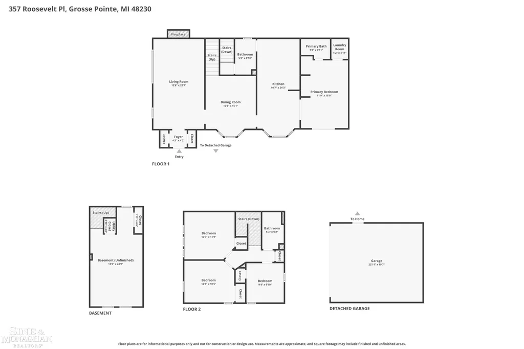 357 Roosevelt Pl. Place Grosse Pointe City MI 48236