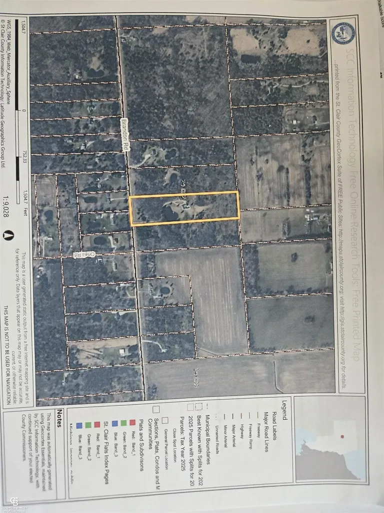 9660 Brandon Road Kenockee Township MI 48006