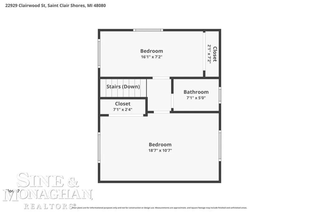 22929 Clairwood Street St. Clair Shores City MI 48080