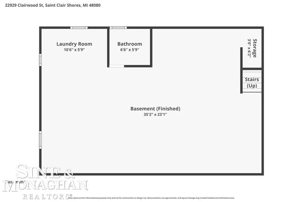 22929 Clairwood Street St. Clair Shores City MI 48080