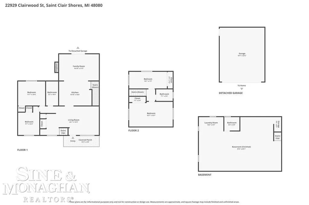 22929 Clairwood Street St. Clair Shores City MI 48080
