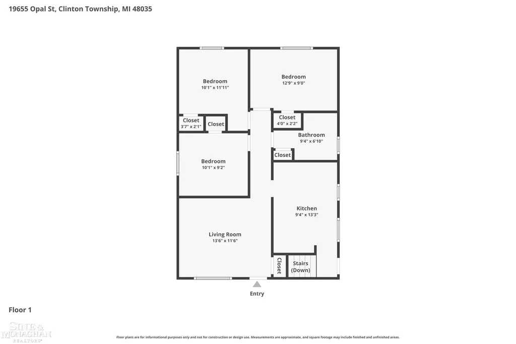 19655 Opal Street Clinton Charter Township MI 48035